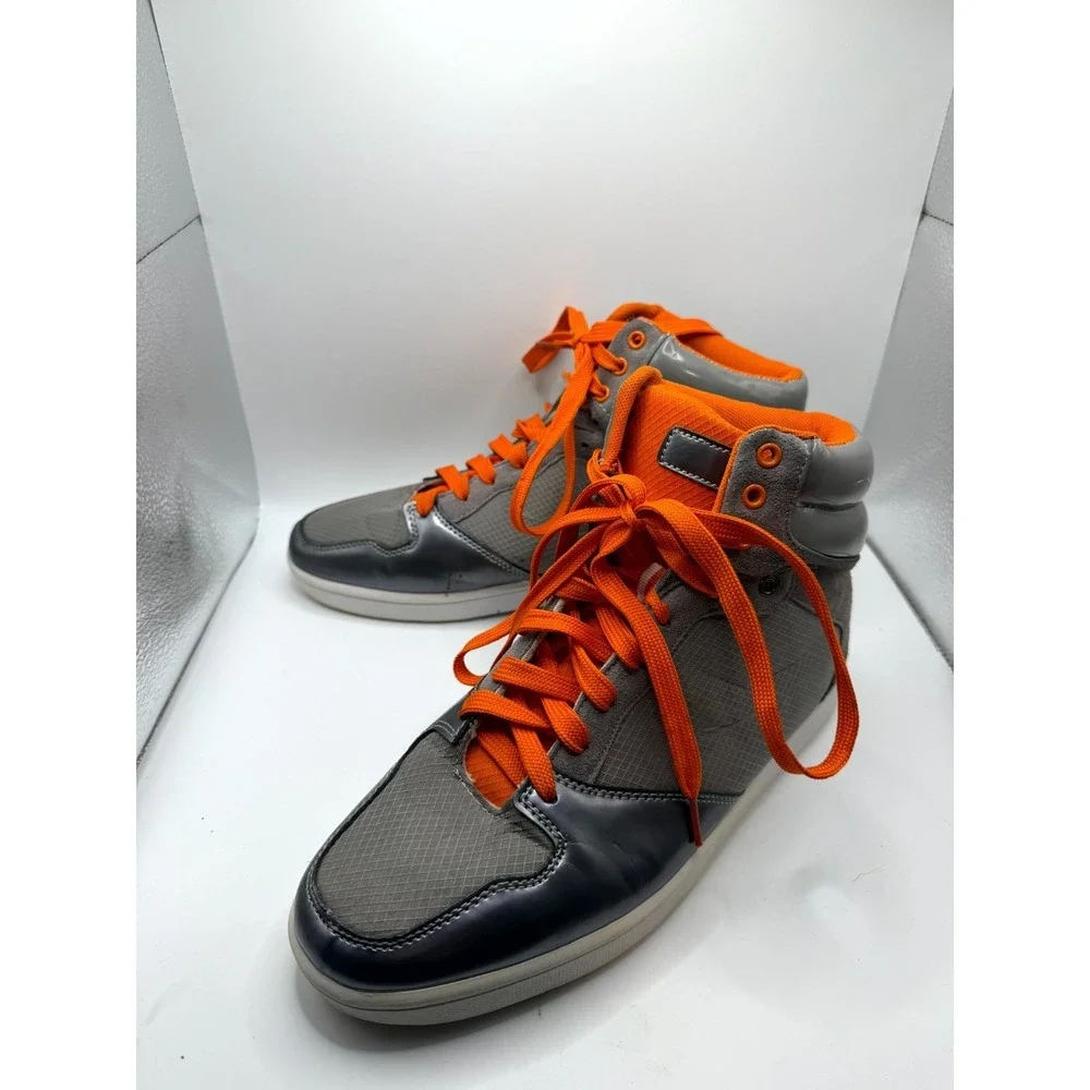Rocawear Master Of The Craft‎ Mens 10 Sneaker Gray High Top Basketball Shoes